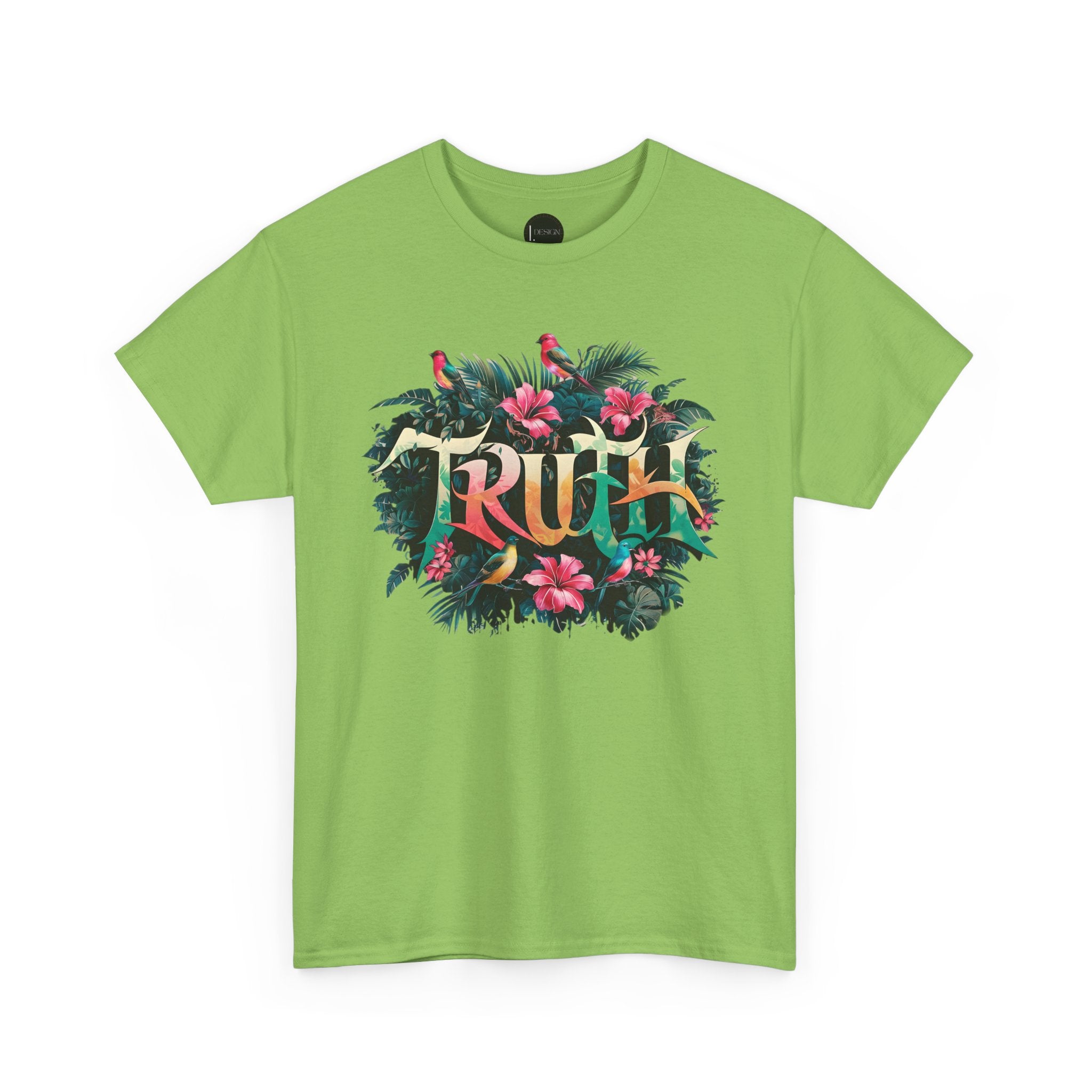 Camiseta con salpicaduras de color orgánico TRUTH