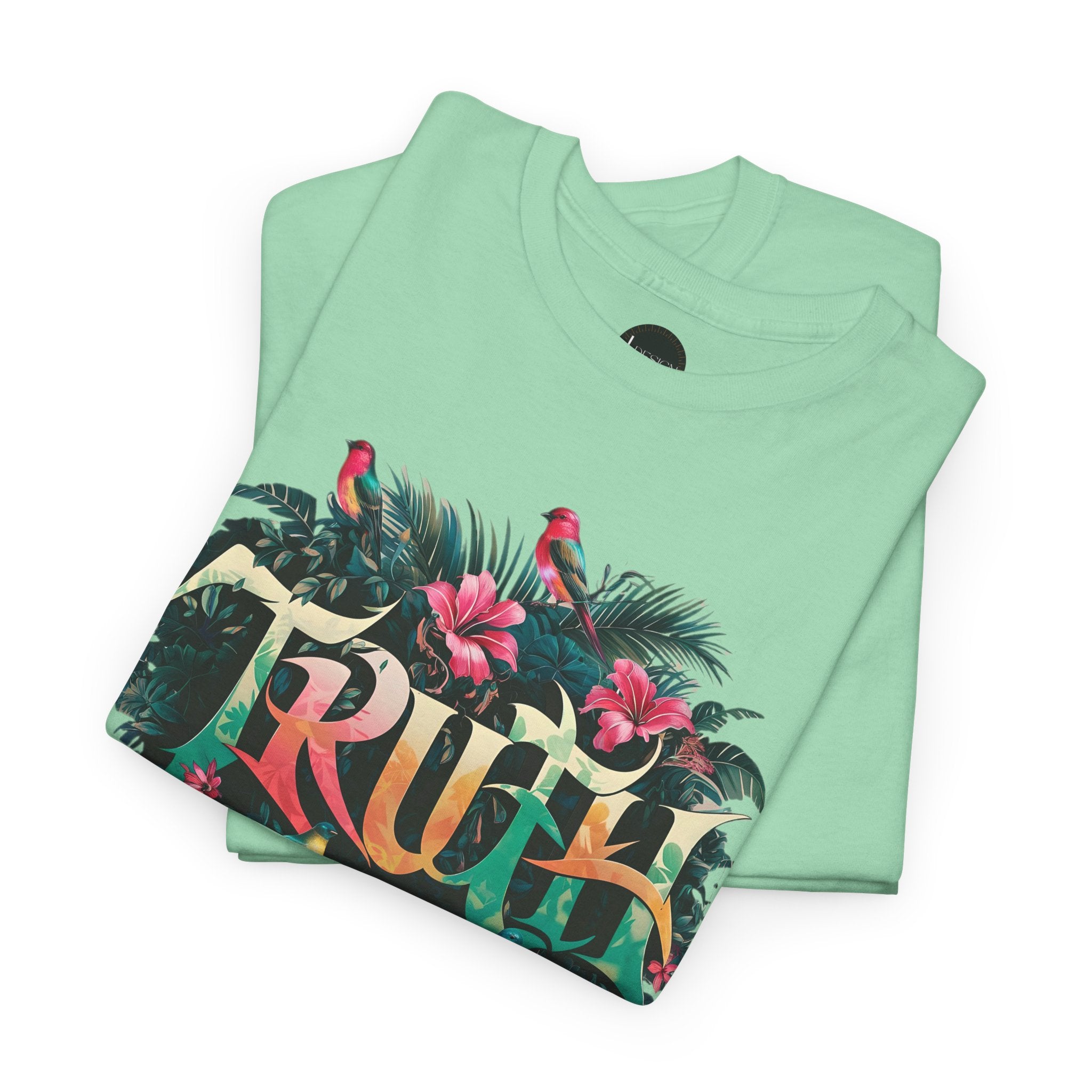 Camiseta con salpicaduras de color orgánico TRUTH