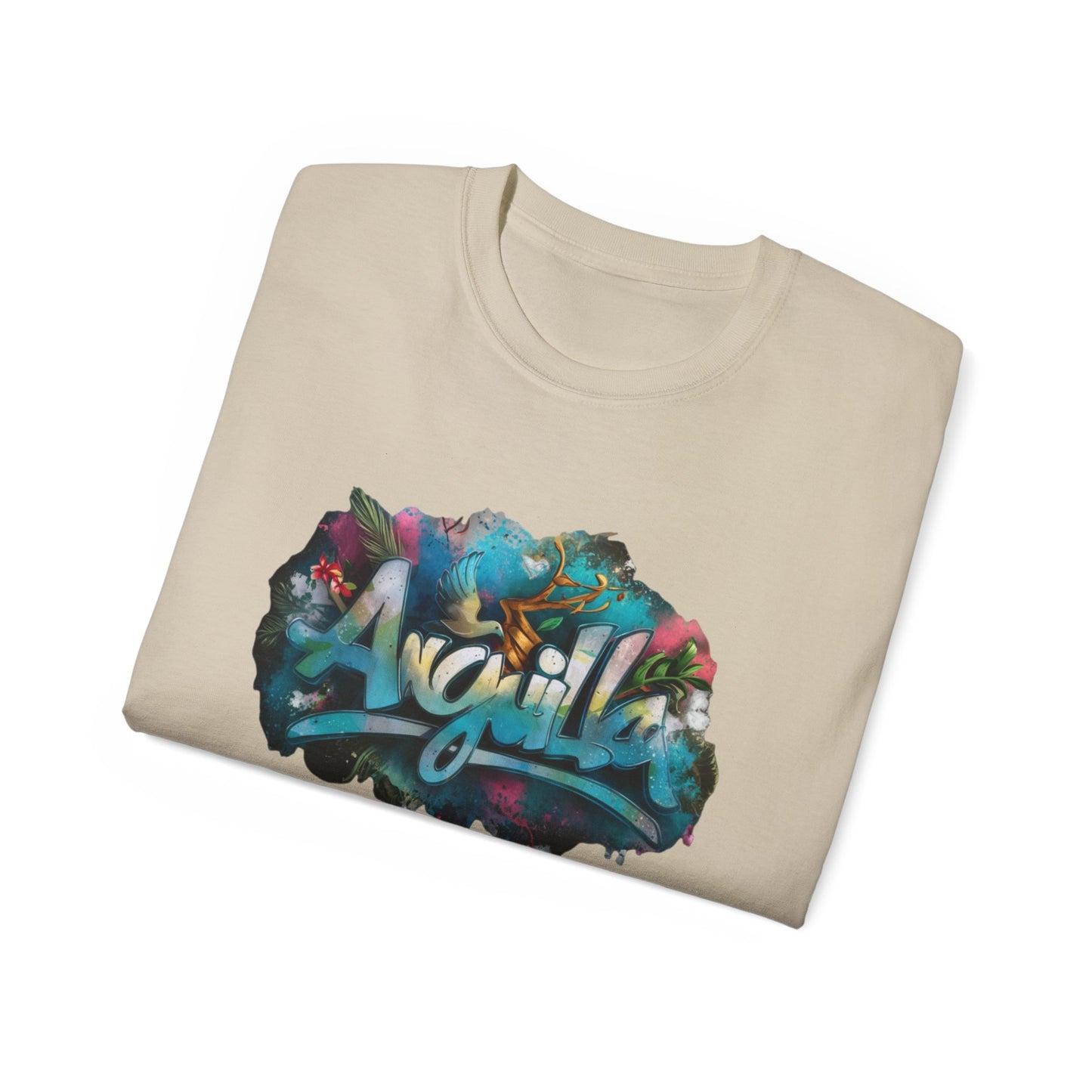 Anguilla Color Splash Tee