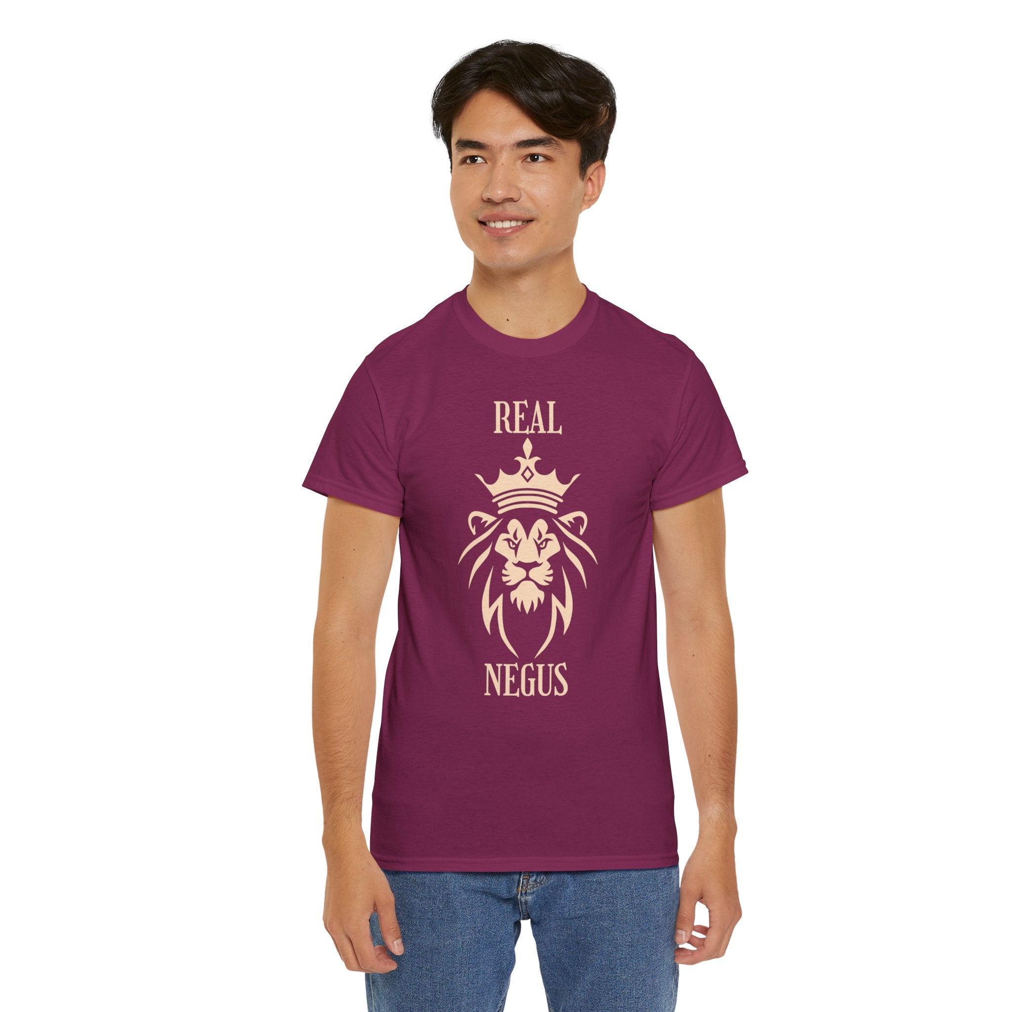 T-shirt du vrai roi Negus