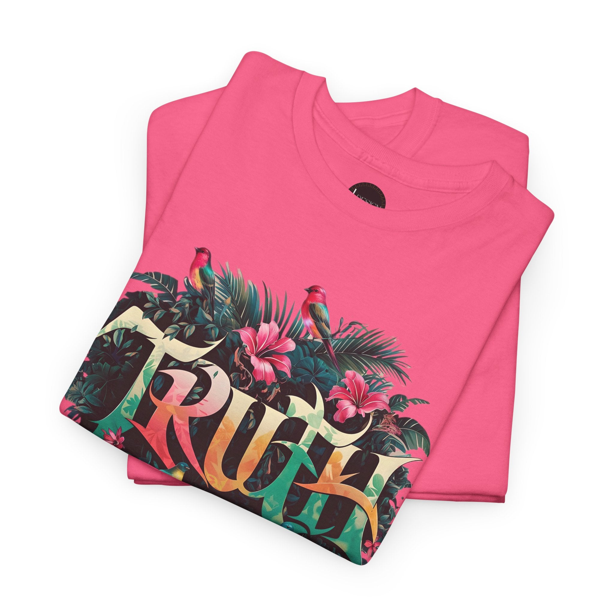 Camiseta con salpicaduras de color orgánico TRUTH