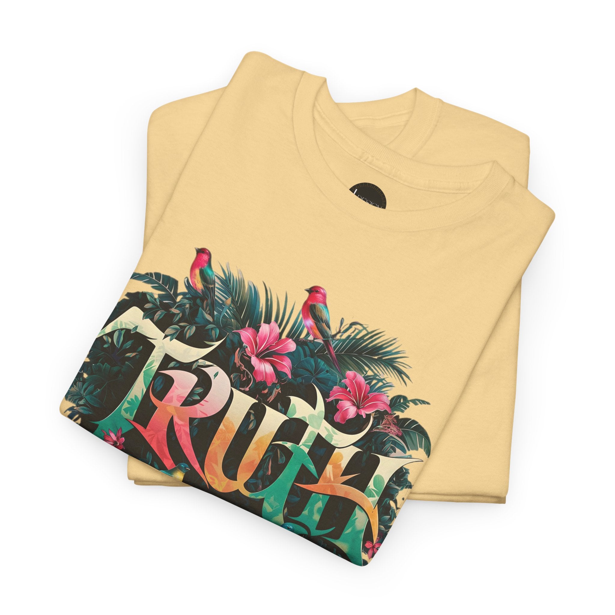 Camiseta con salpicaduras de color orgánico TRUTH