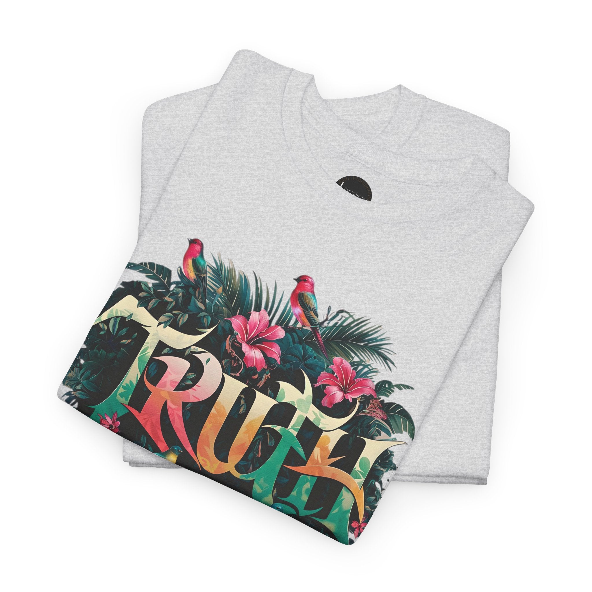 Camiseta con salpicaduras de color orgánico TRUTH