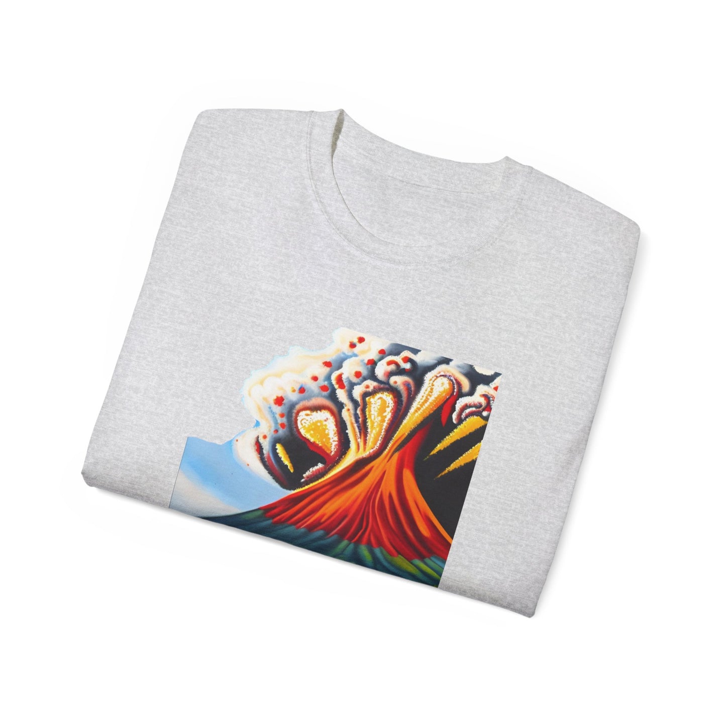 Stratacano (Montserrat Volcano Art) Tee