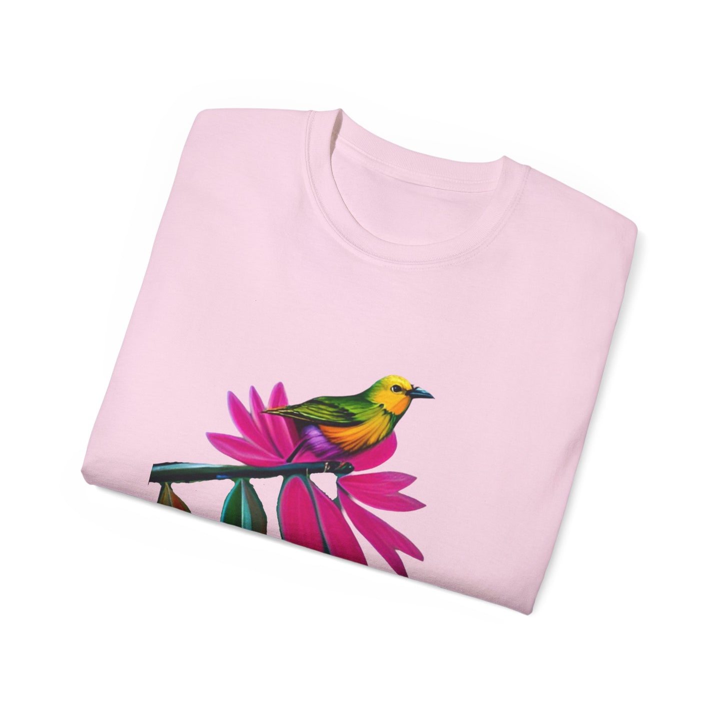 Bird on Floral Flow