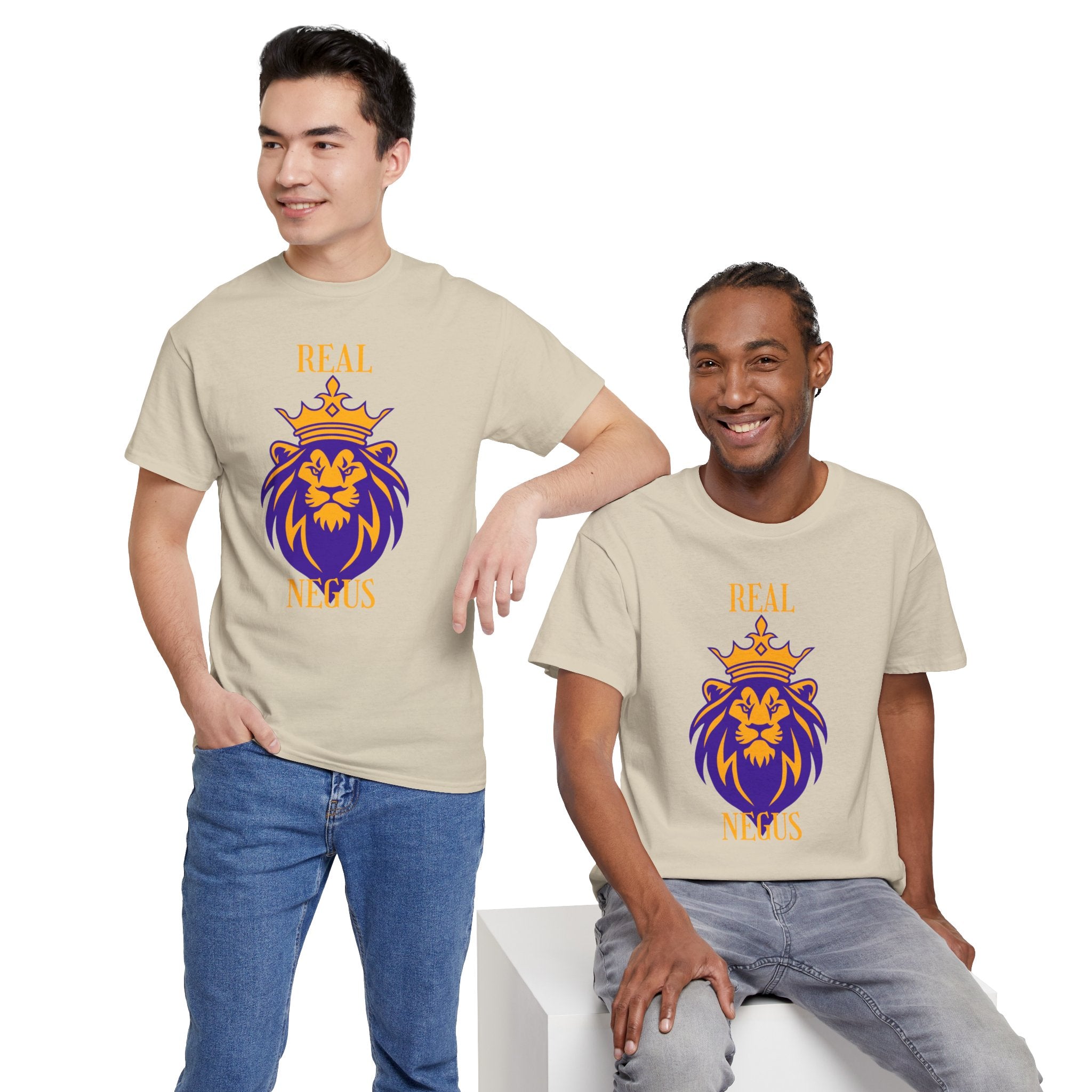 T-shirt du vrai roi Negus