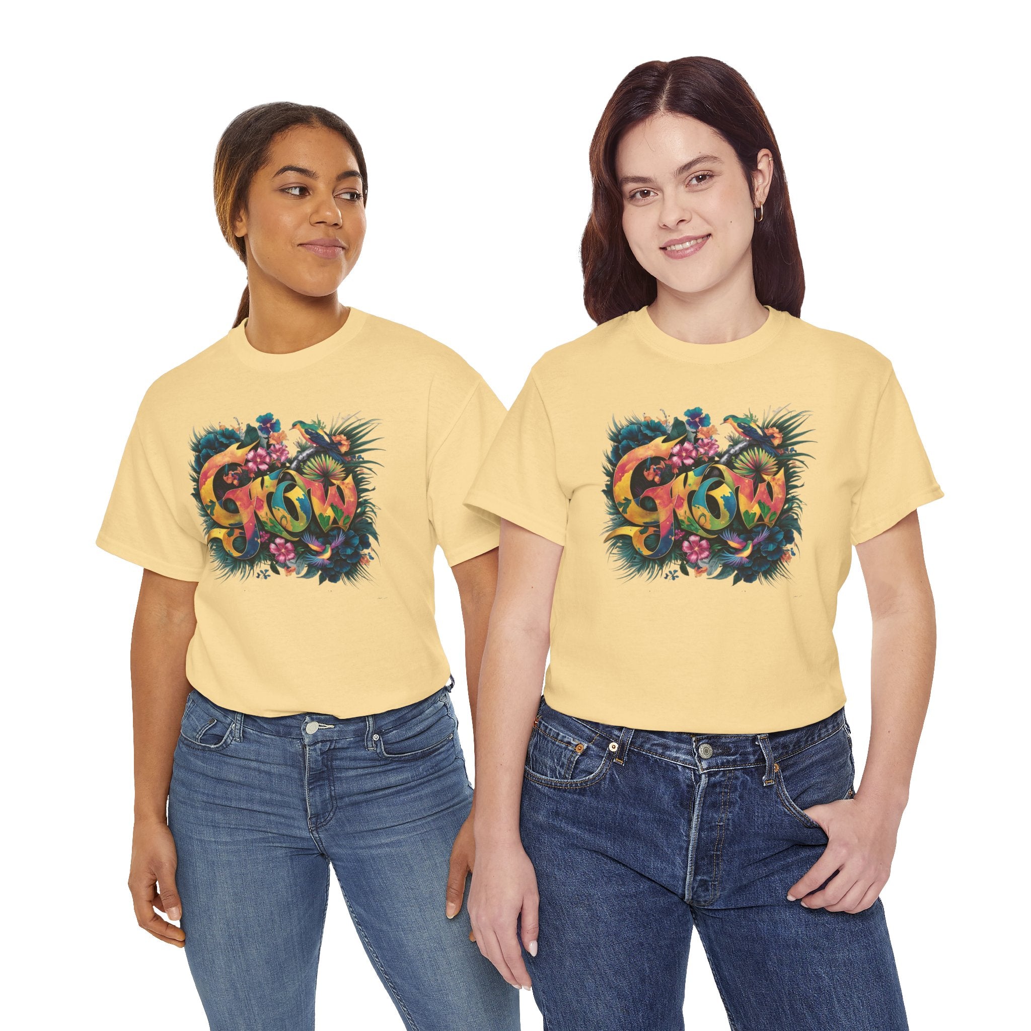 T-shirt bio GROW Color Splash