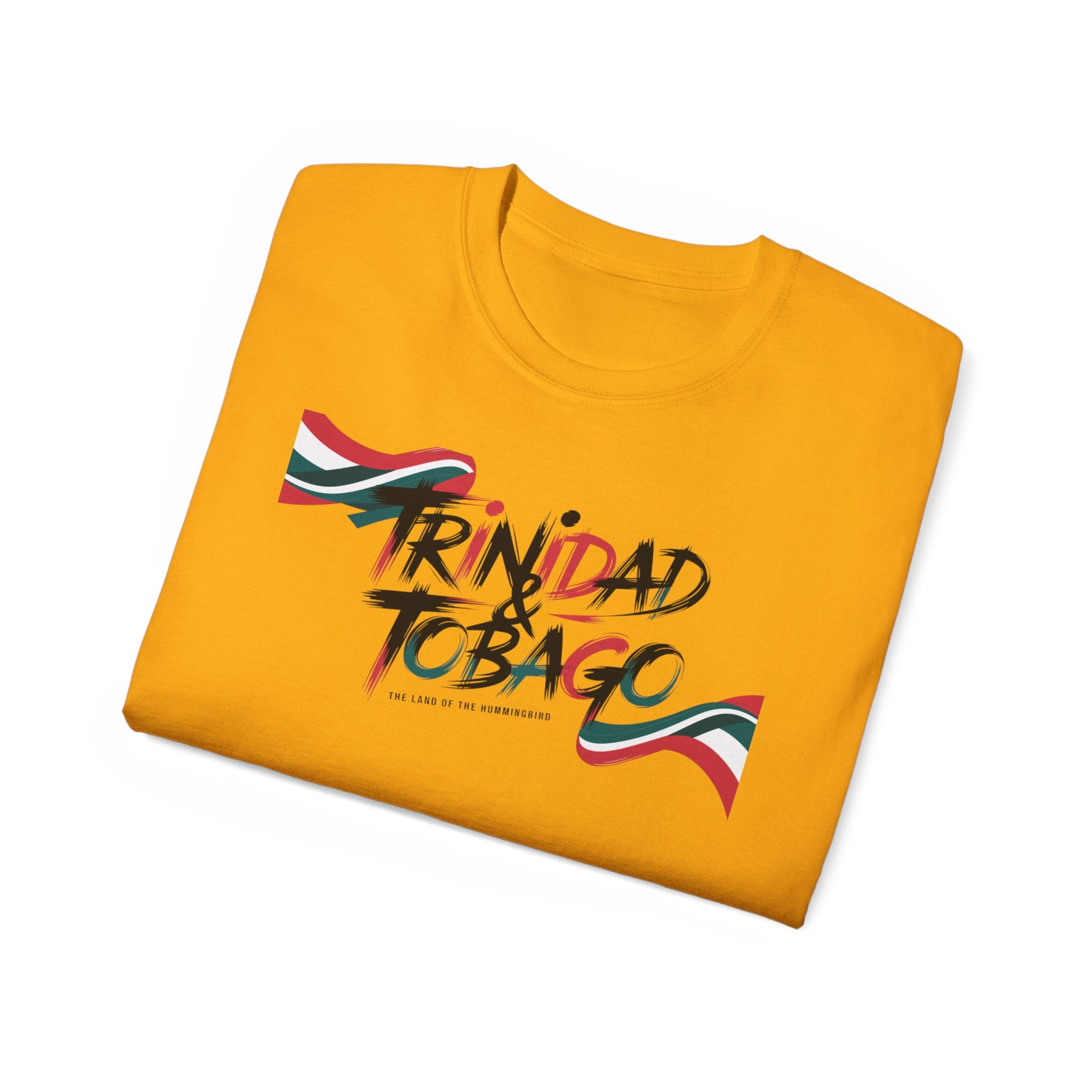 Trinidad & Tobago Graphic Stripe Print Tee