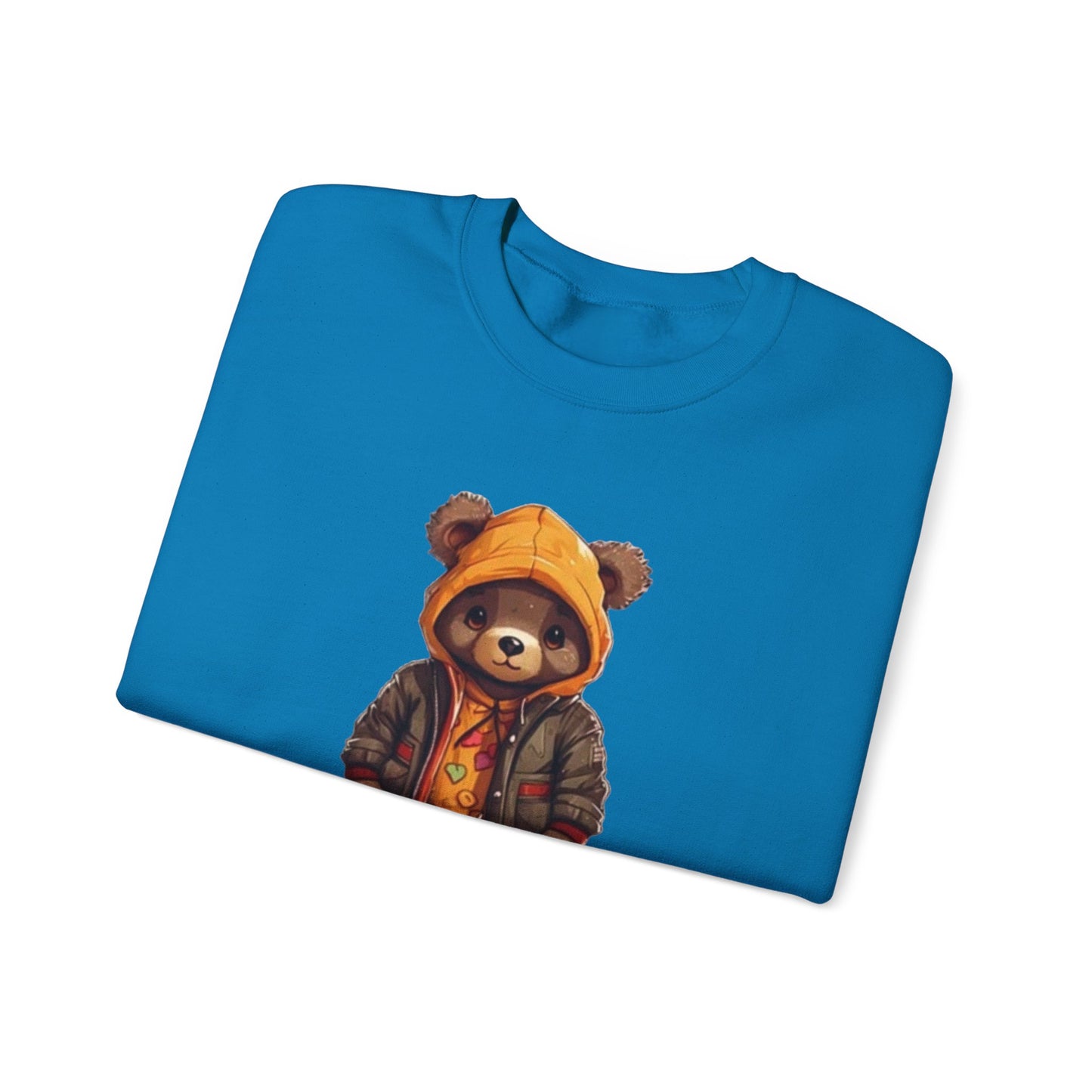 Crewneck Sweatshirt Urban Dressed Cute Bear Design