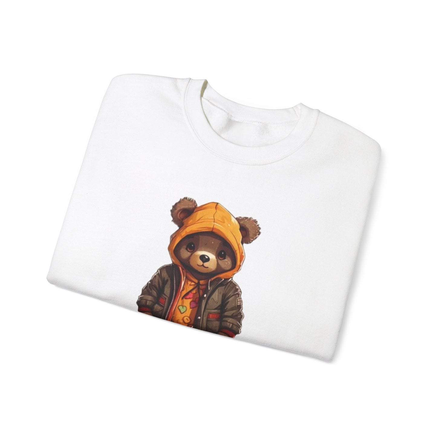 Crewneck Sweatshirt Urban Dressed Cute Bear Design