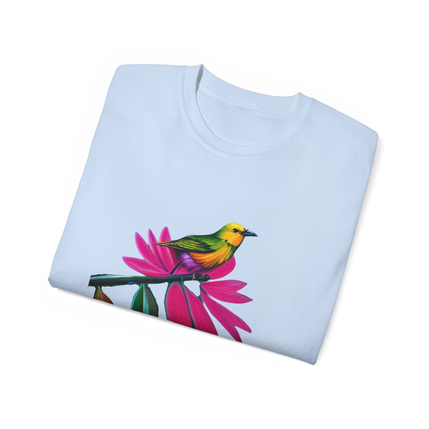 Bird on Floral Flow