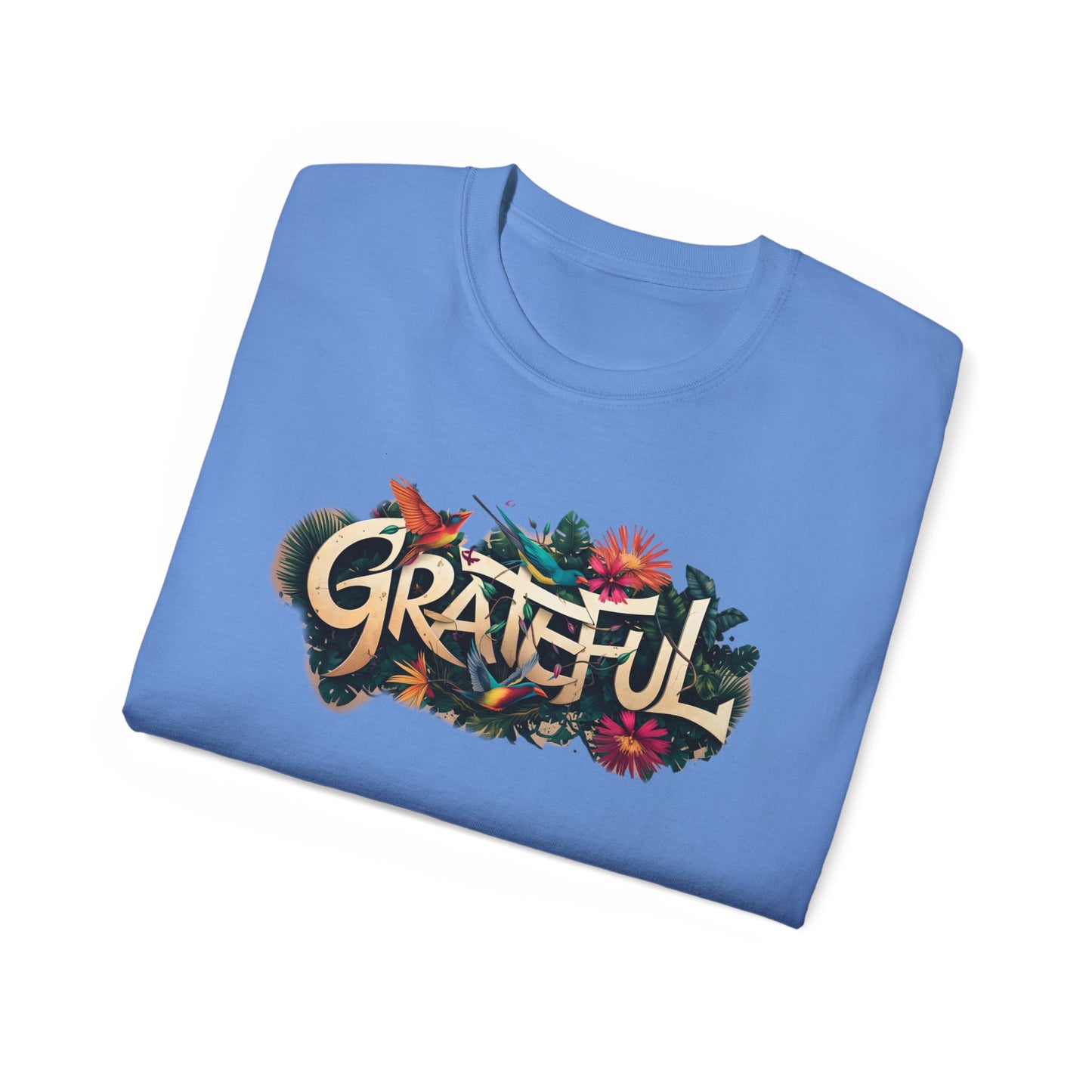 GRATEFUL Organic Color Splash Tee