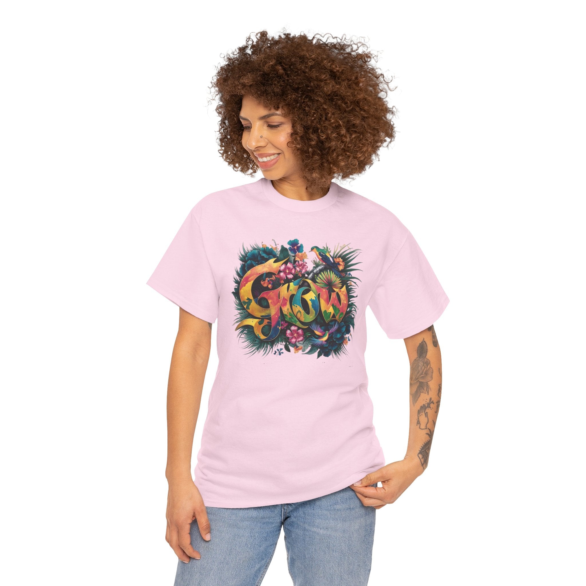 T-shirt bio GROW Color Splash