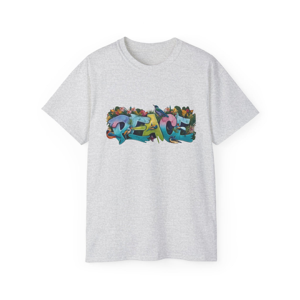 T-shirt bio PEACE Color Splash