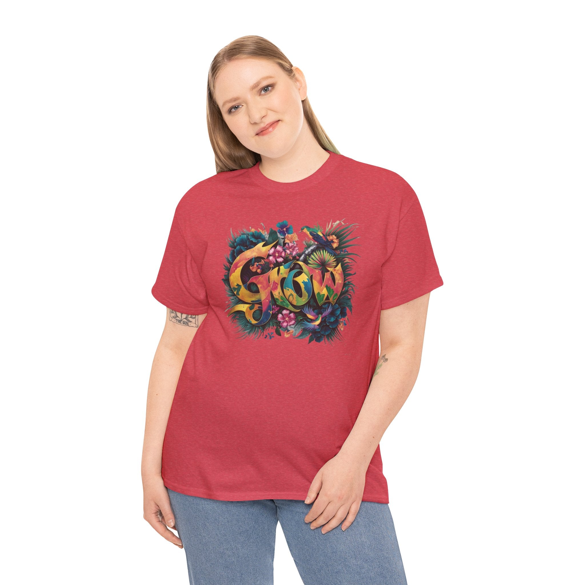 T-shirt bio GROW Color Splash