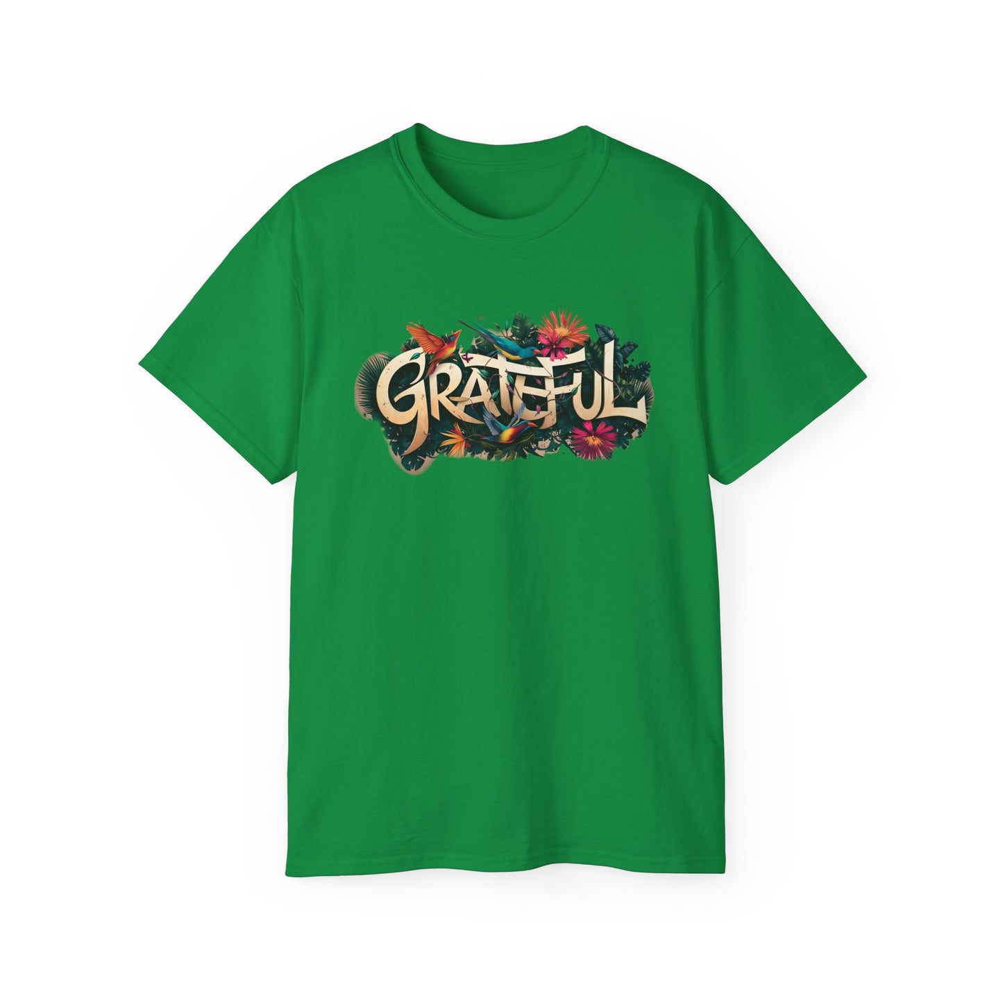 GRATEFUL Organic Color Splash Tee