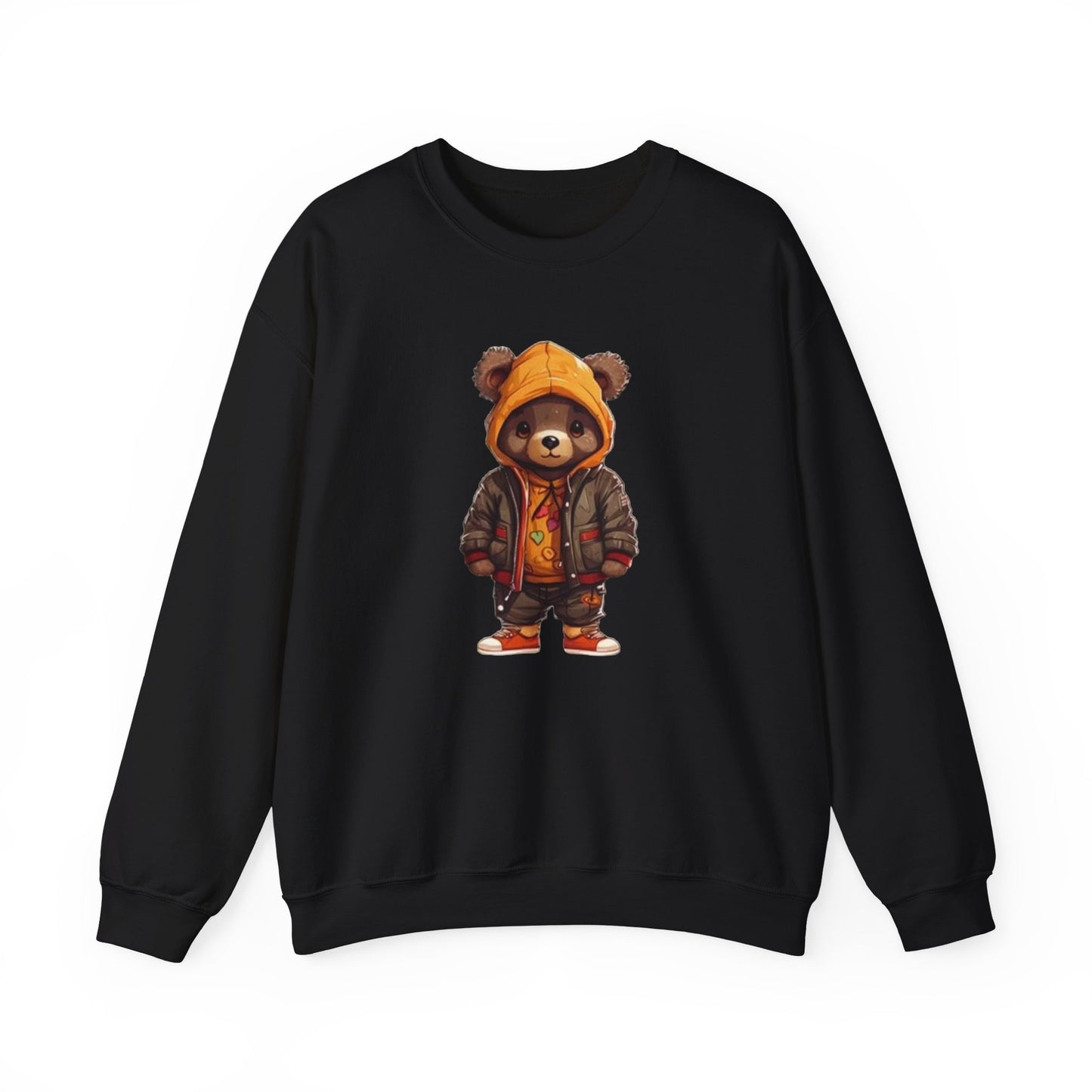 Crewneck Sweatshirt Urban Dressed Cute Bear Design