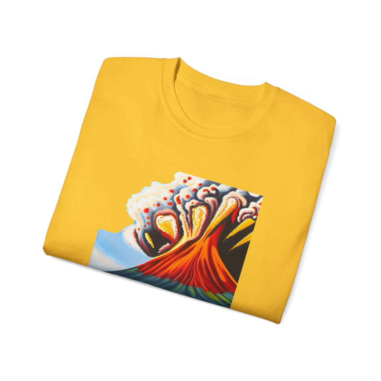 Stratacano (Montserrat Volcano Art) Tee