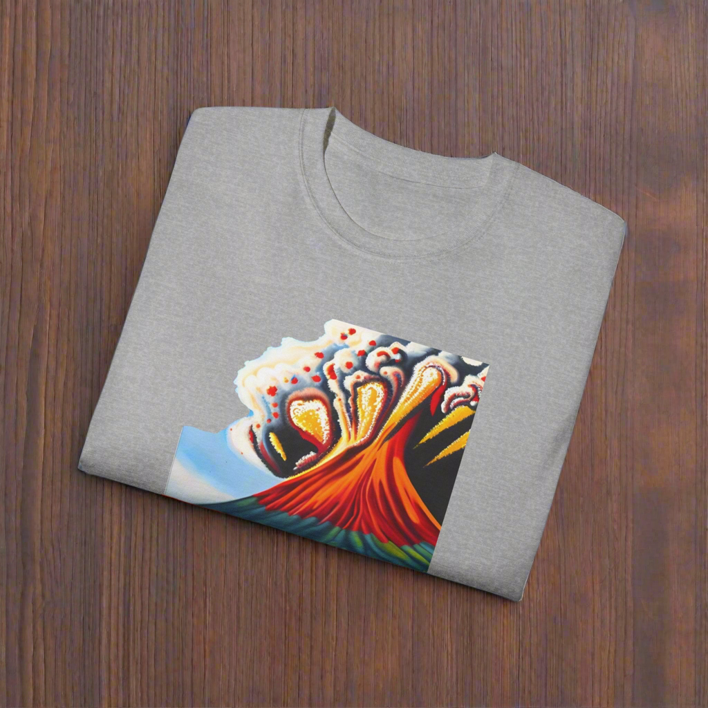 Stratacano (Montserrat Volcano Art) Tee