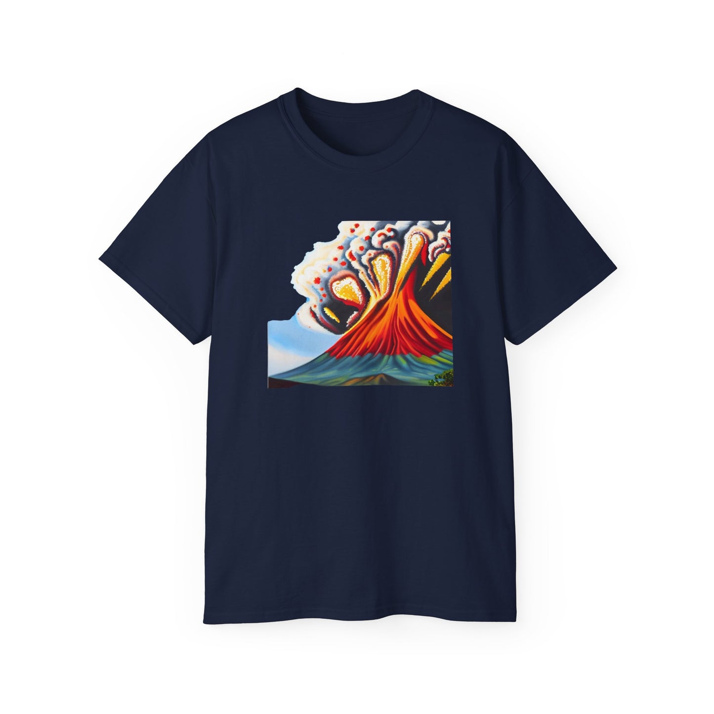 Stratacano (Montserrat Volcano Art) Tee