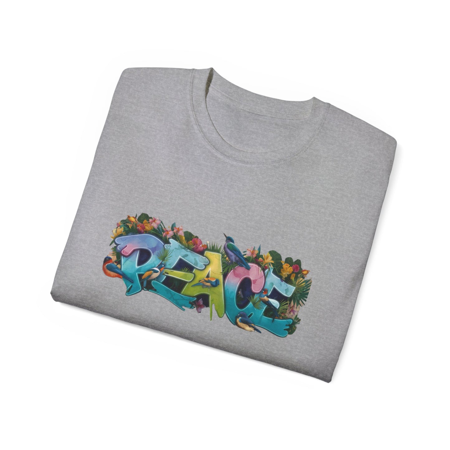 PEACE Organic Color Splash Tee