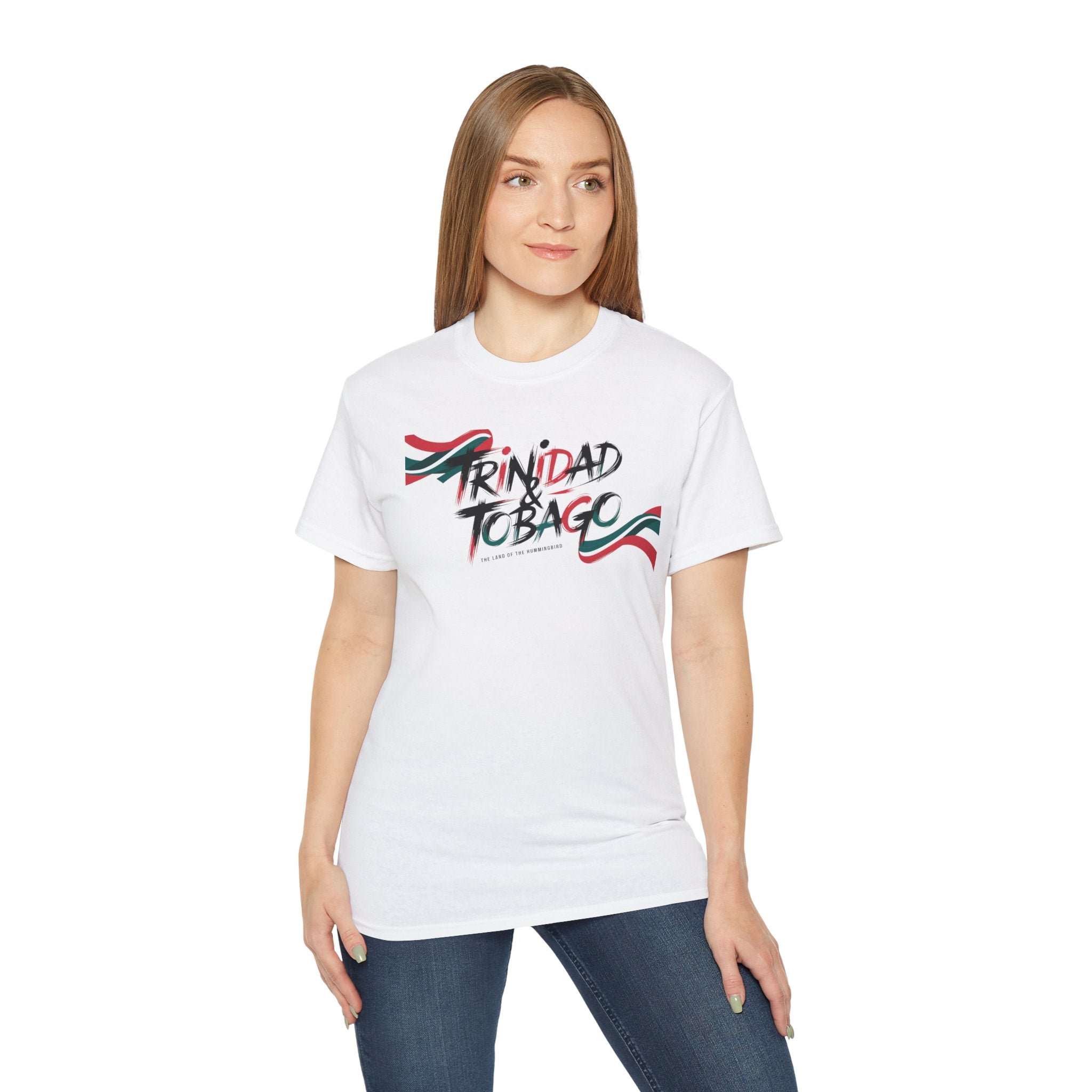 Trinidad & Tobago Graphic Stripe Print Tee
