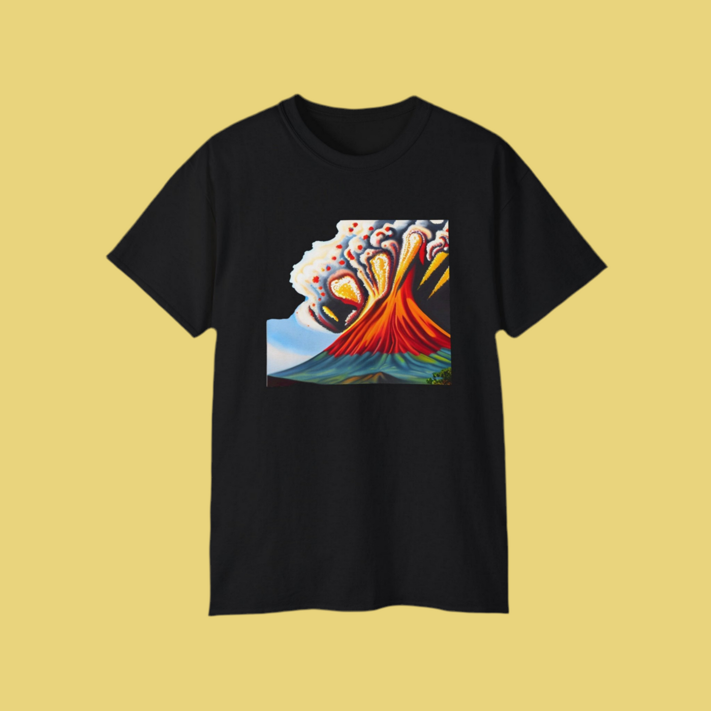 Stratacano (Montserrat Volcano Art) Tee