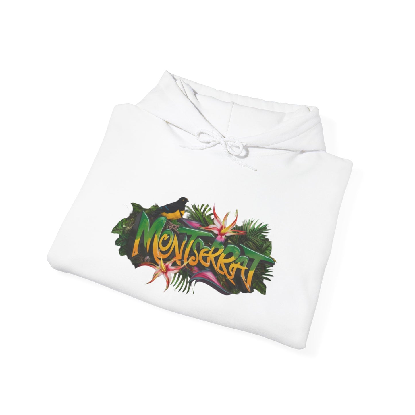 Montserrat Color Splash Nature Hoodie