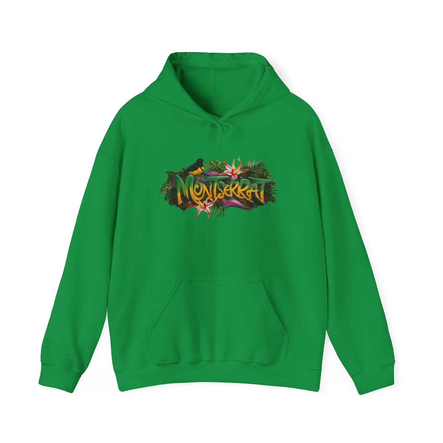 Montserrat Color Splash Nature Hoodie