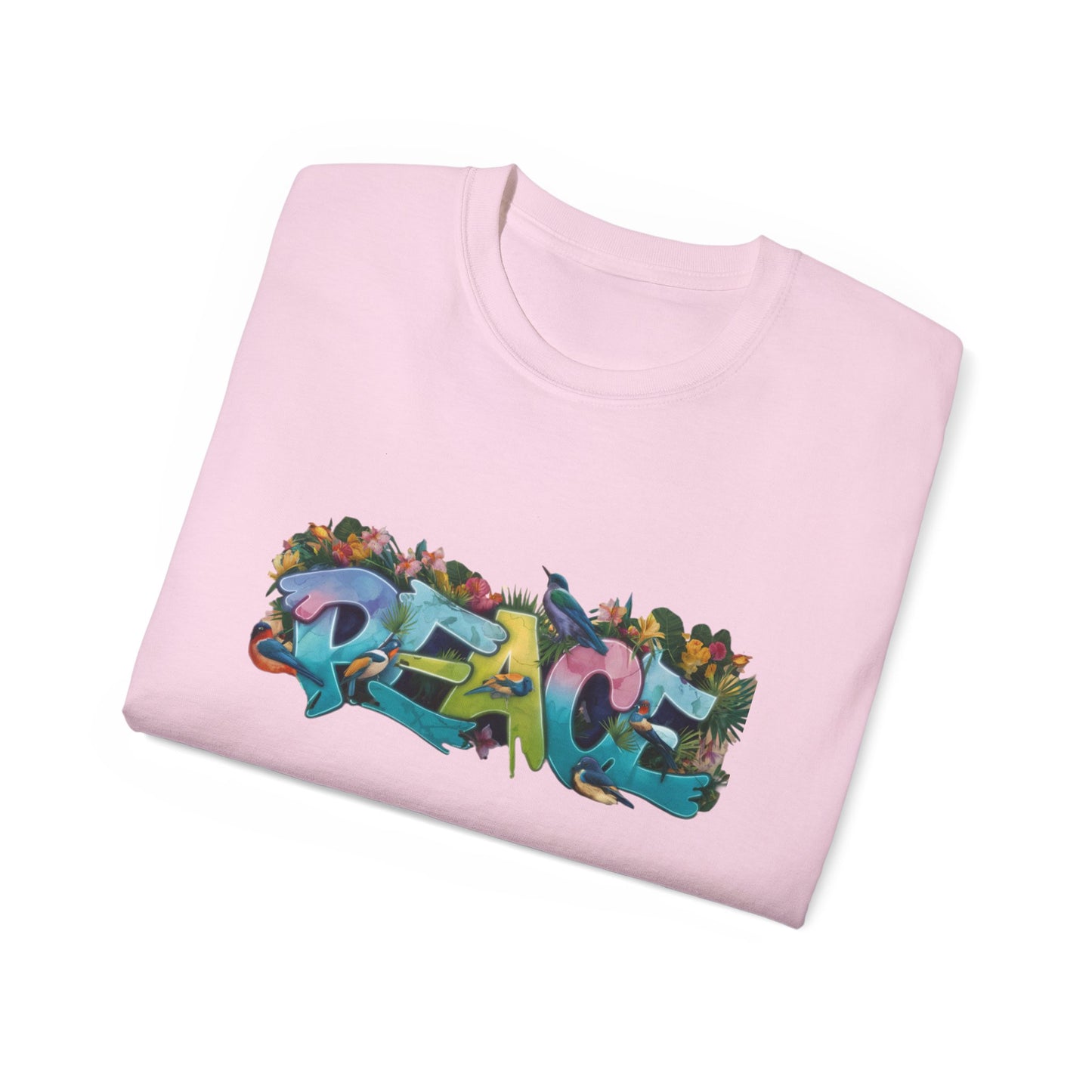 PEACE Organic Color Splash Tee