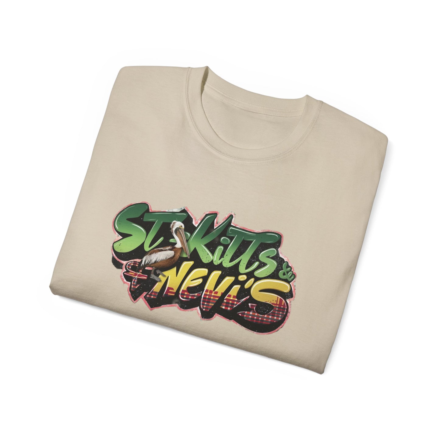 St. Kitts & Nevis Color Splash Tee