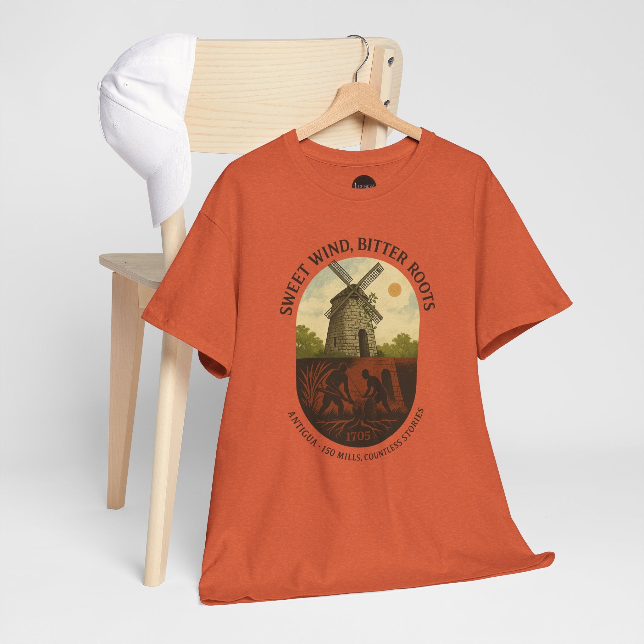 Sweet Wind, Bitter Roots - Antigua History Tee