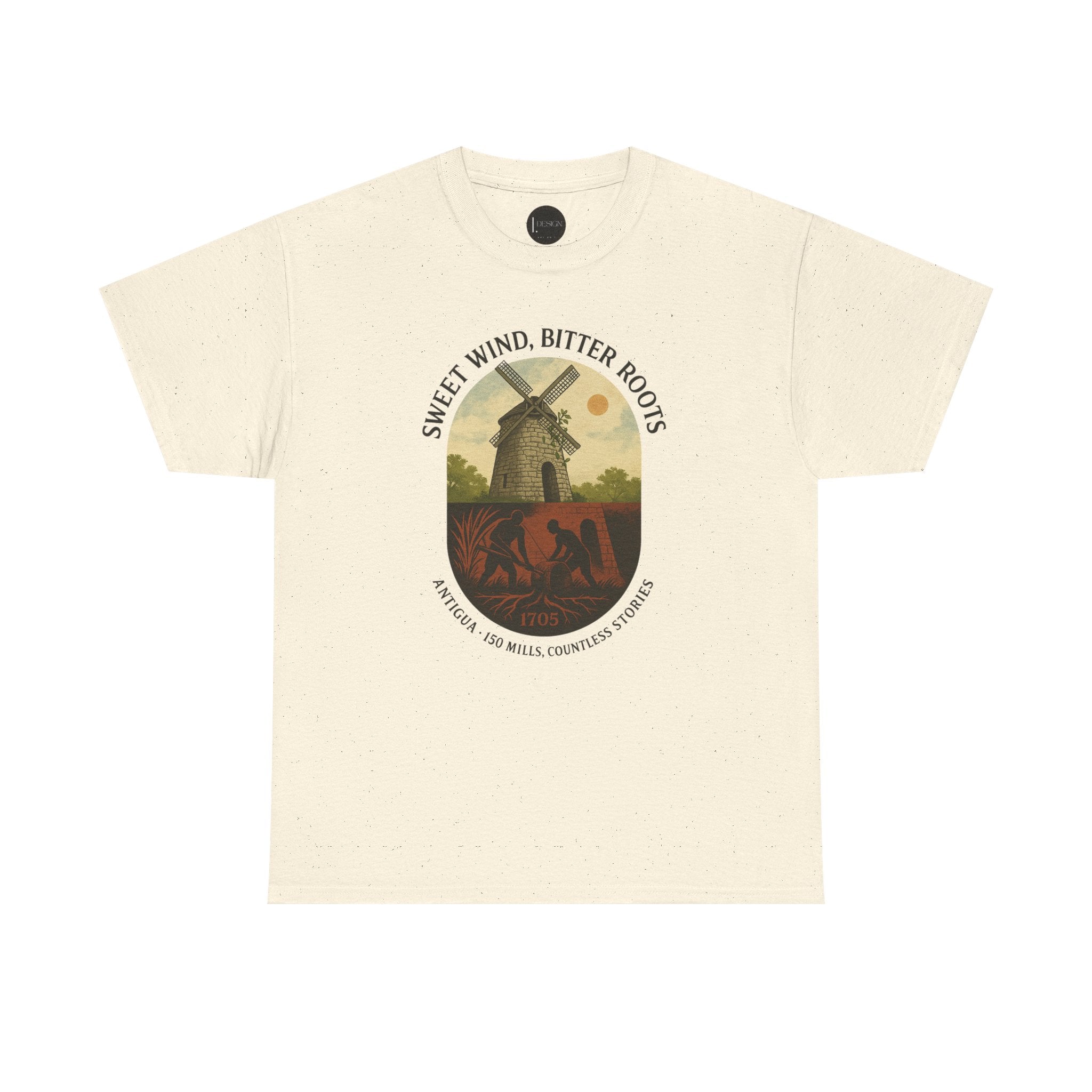 Sweet Wind, Bitter Roots - Antigua History Tee