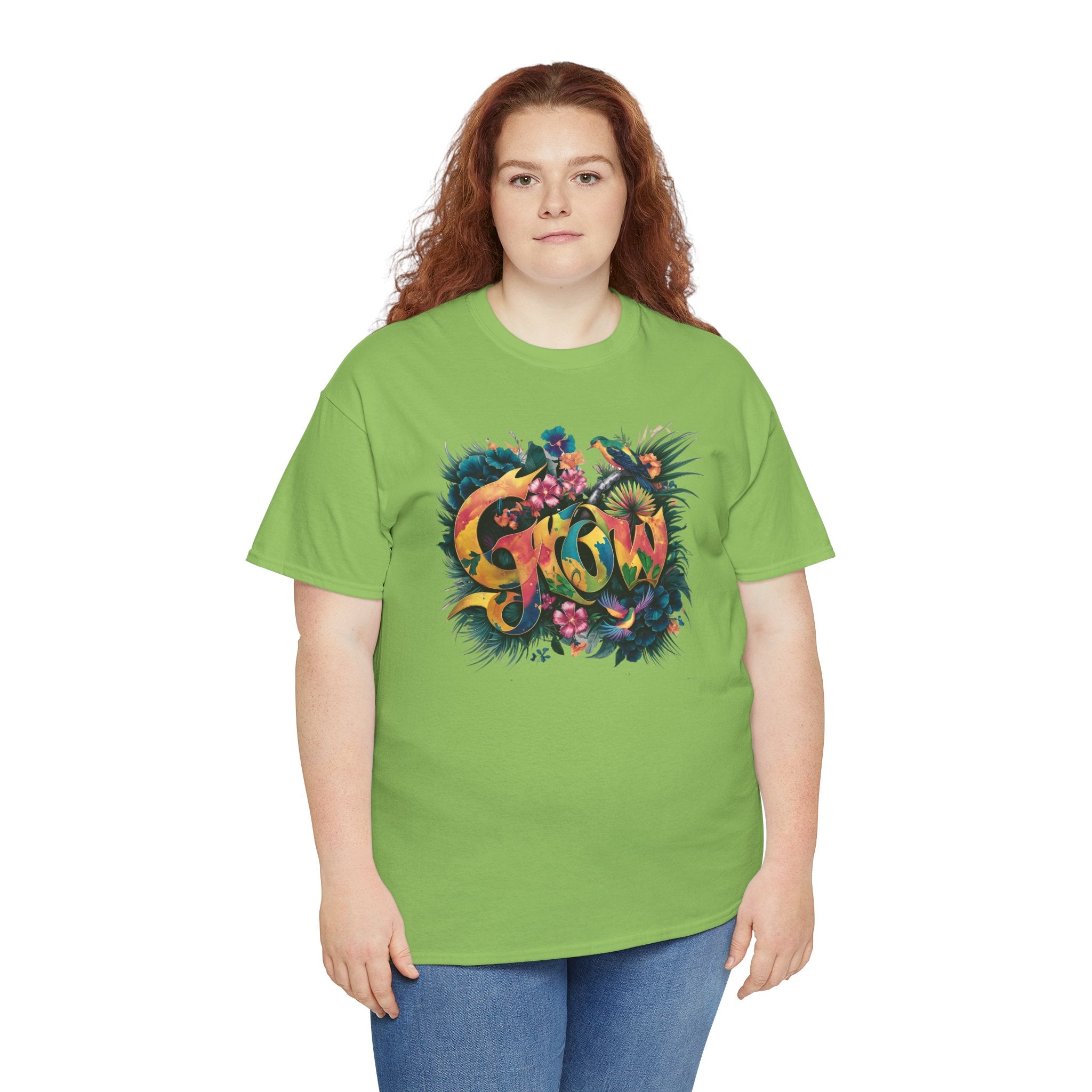 T-shirt bio GROW Color Splash