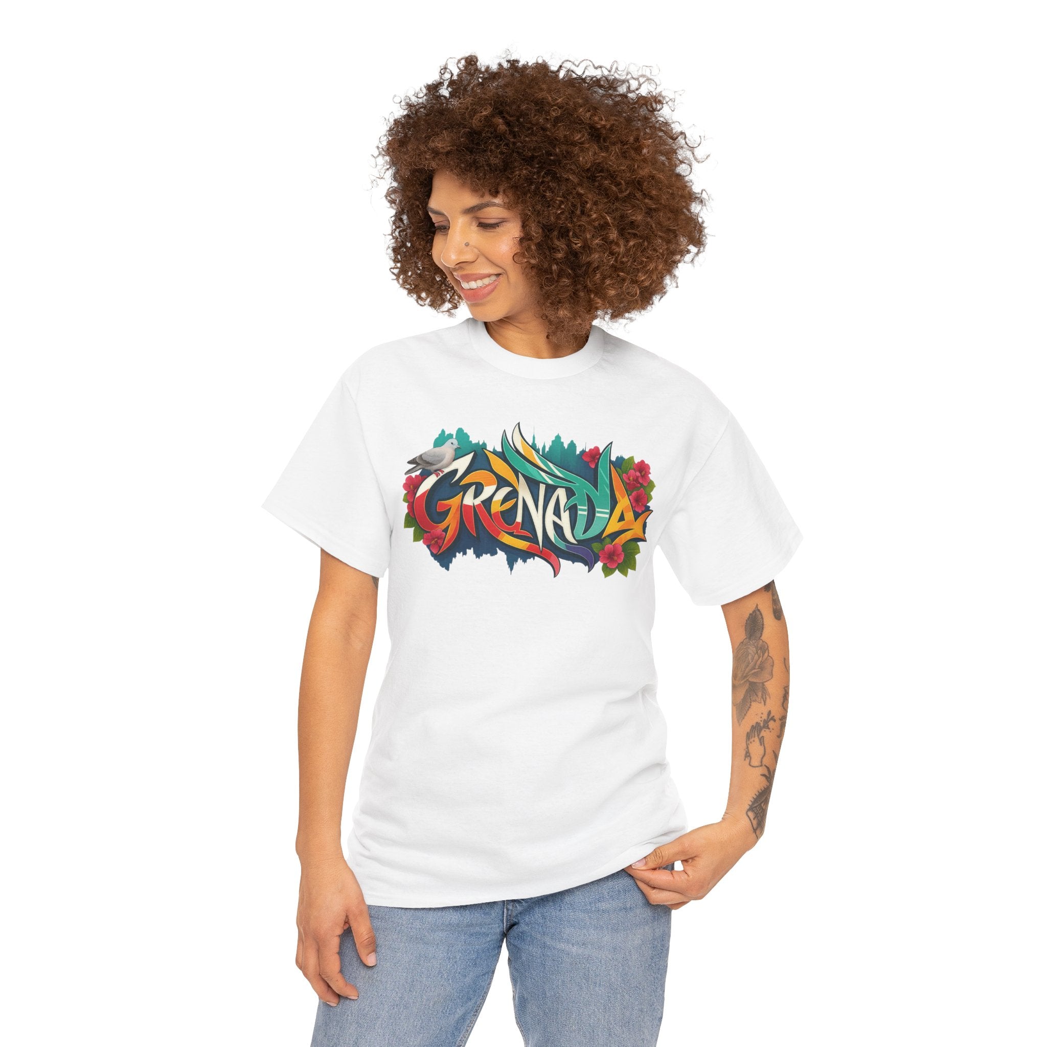 T-shirt Grenade Color Splash