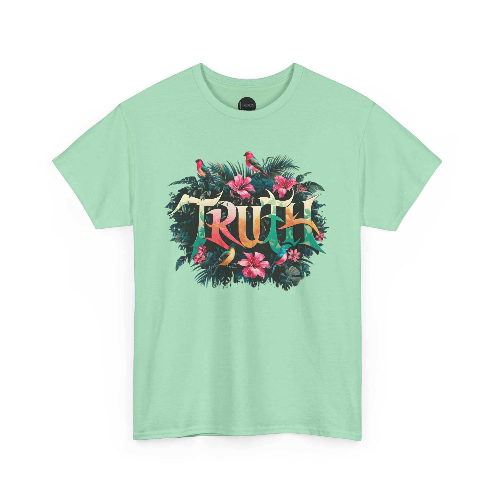 Camiseta con salpicaduras de color orgánico TRUTH
