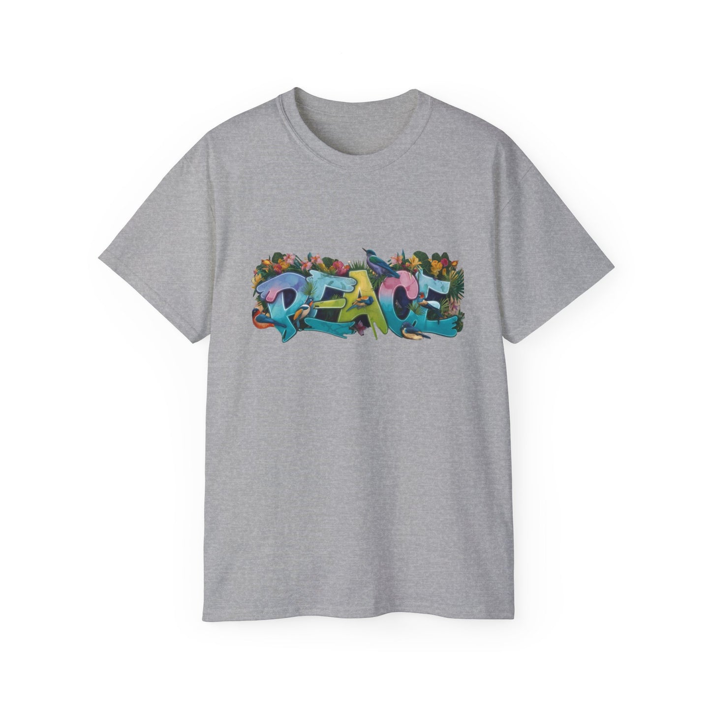 PEACE Organic Color Splash Tee