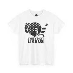 T-shirt « Ils ne nous aiment pas », cadeau pour le Mois de l'histoire des Noirs, t-shirt artistique coloré, haut au design authentique, t-shirt créatif, maillot unisexe à manches courtes