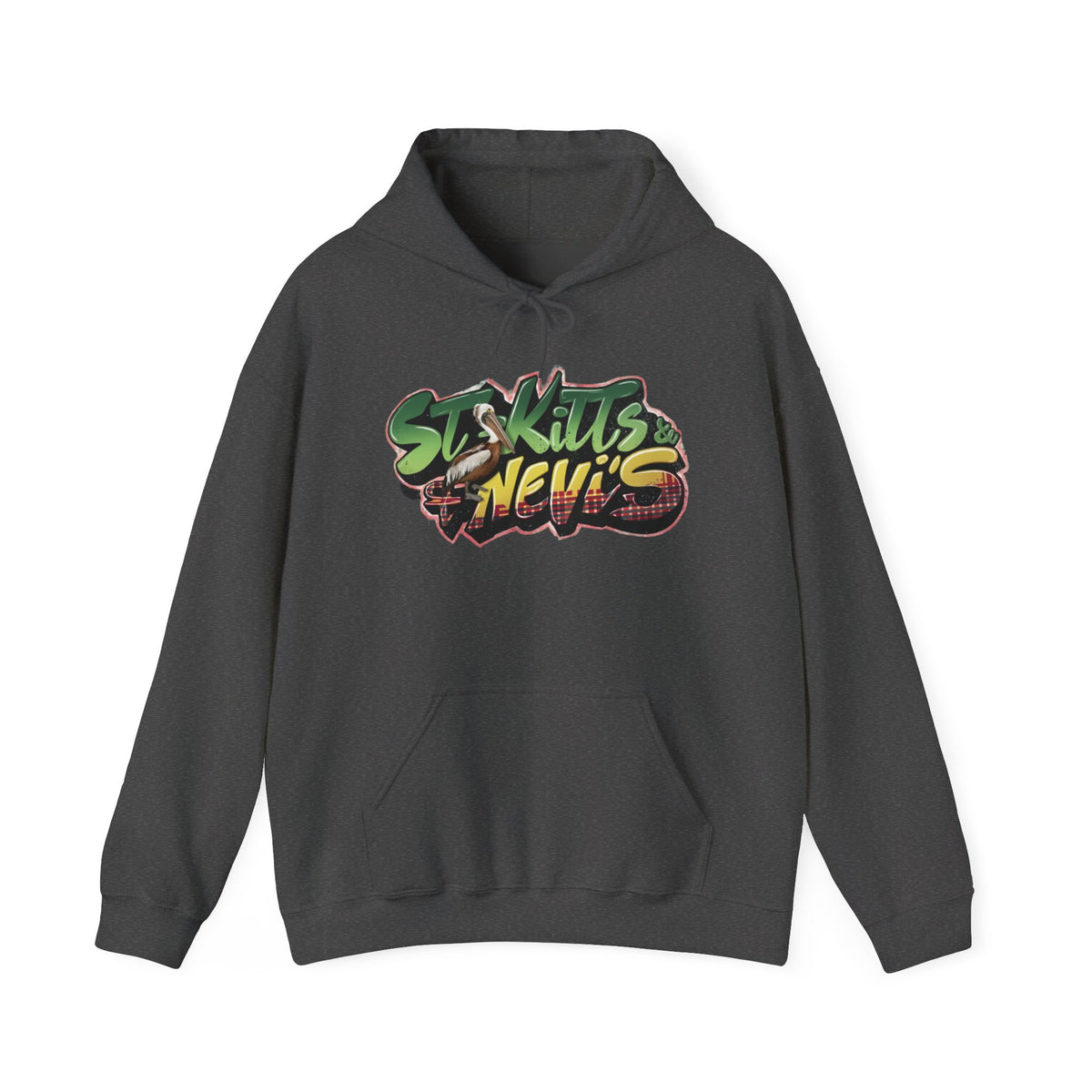 Sudadera con capucha SK &amp; N Color Splash - Tema de San Cristóbal y Nieves