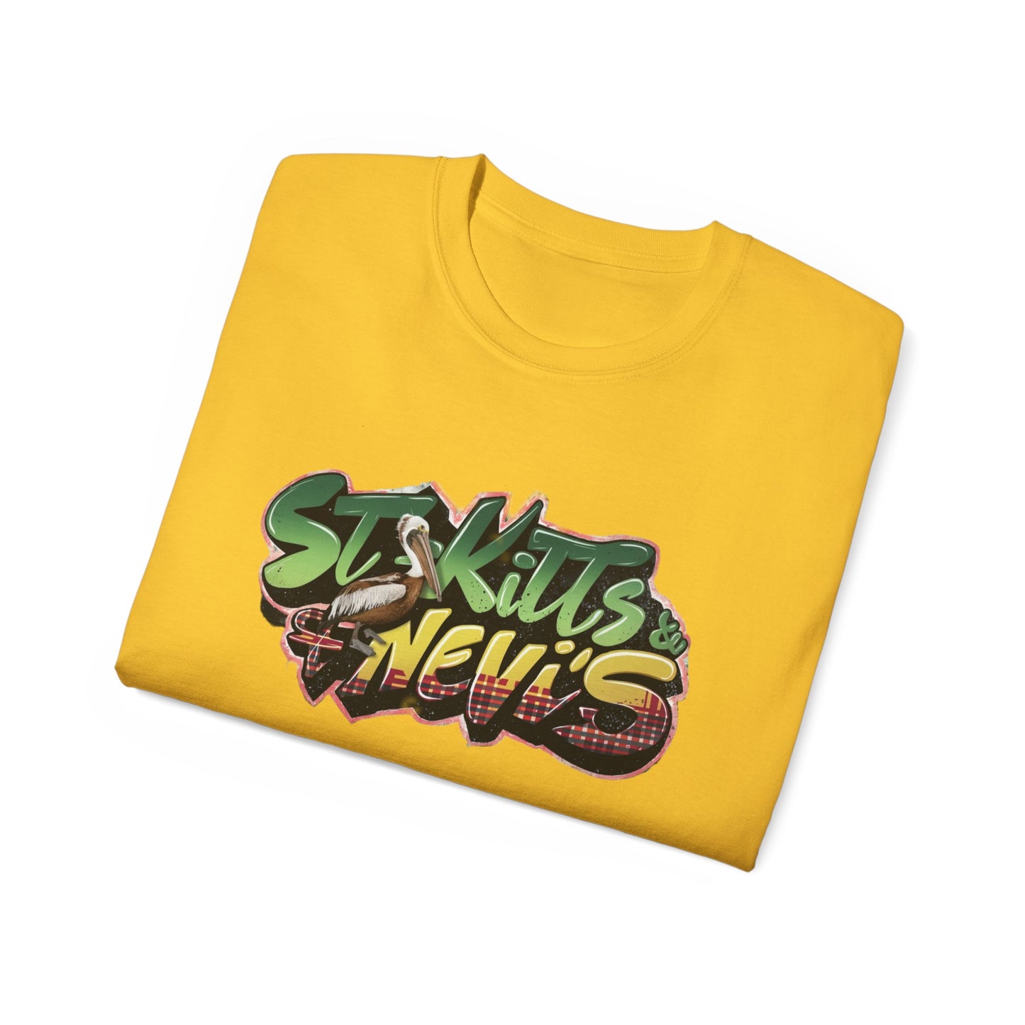 St. Kitts & Nevis Color Splash Tee