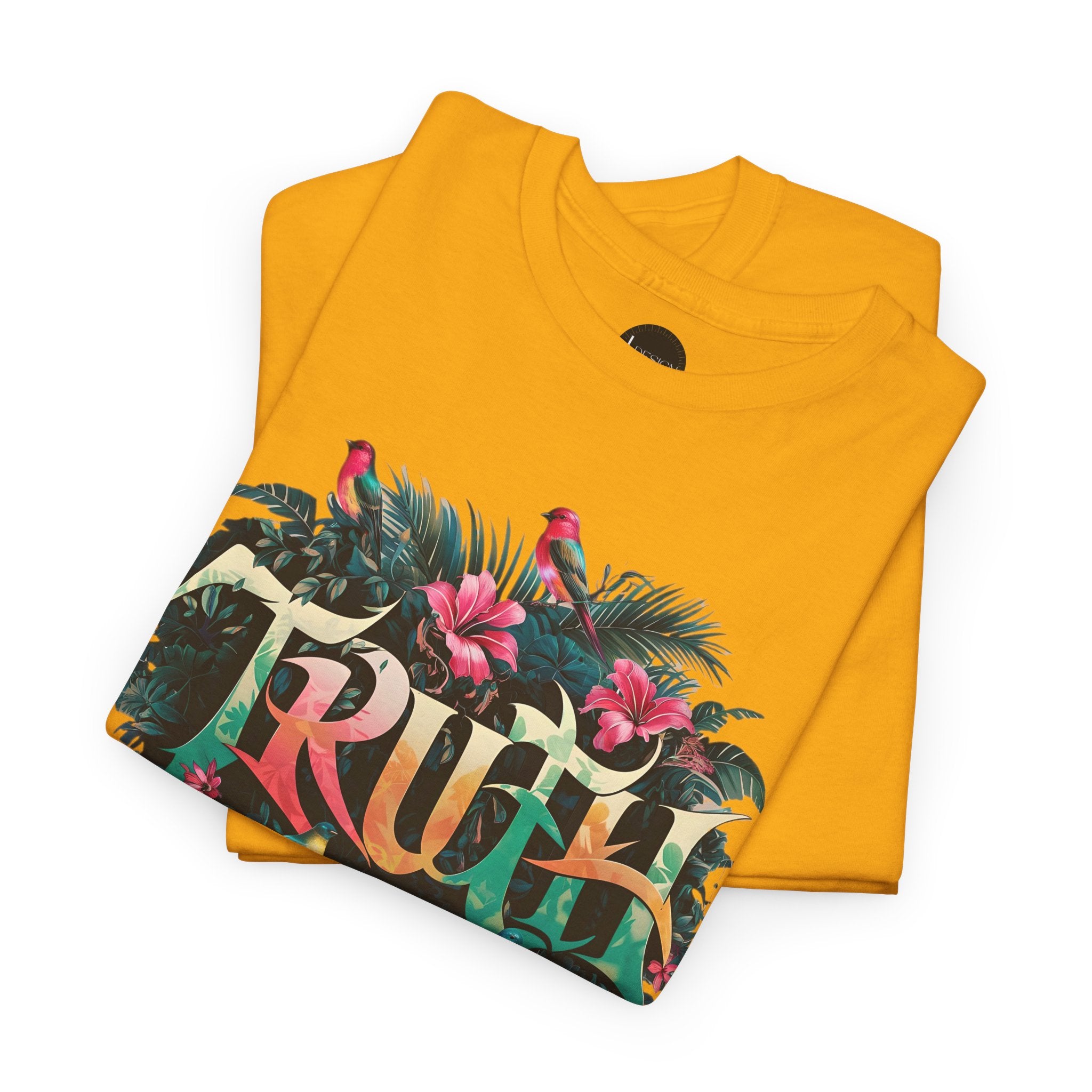 Camiseta con salpicaduras de color orgánico TRUTH