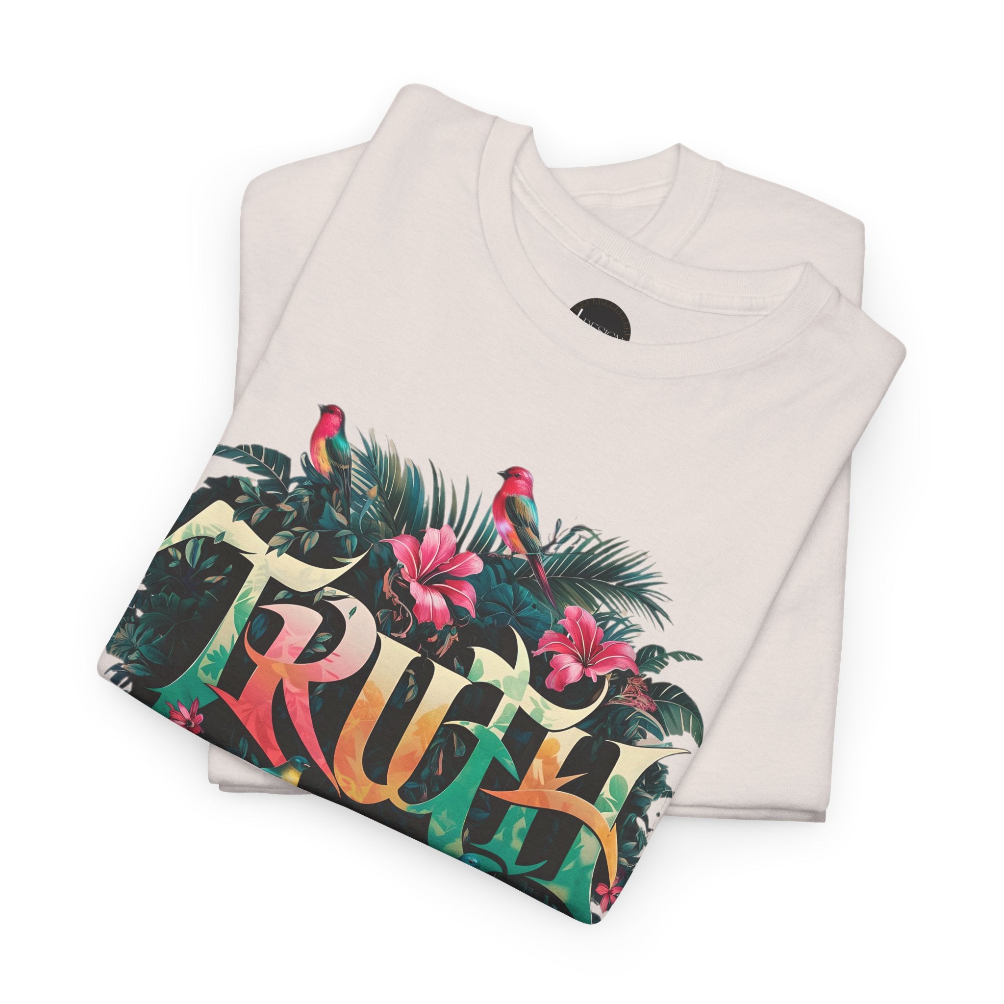 Camiseta con salpicaduras de color orgánico TRUTH