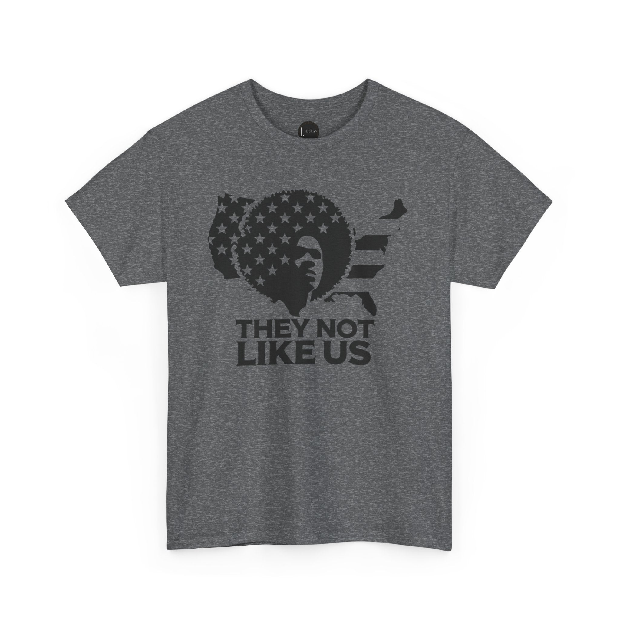 T-shirt « Ils ne nous aiment pas », cadeau pour le Mois de l'histoire des Noirs, t-shirt artistique coloré, haut au design authentique, t-shirt créatif, maillot unisexe à manches courtes