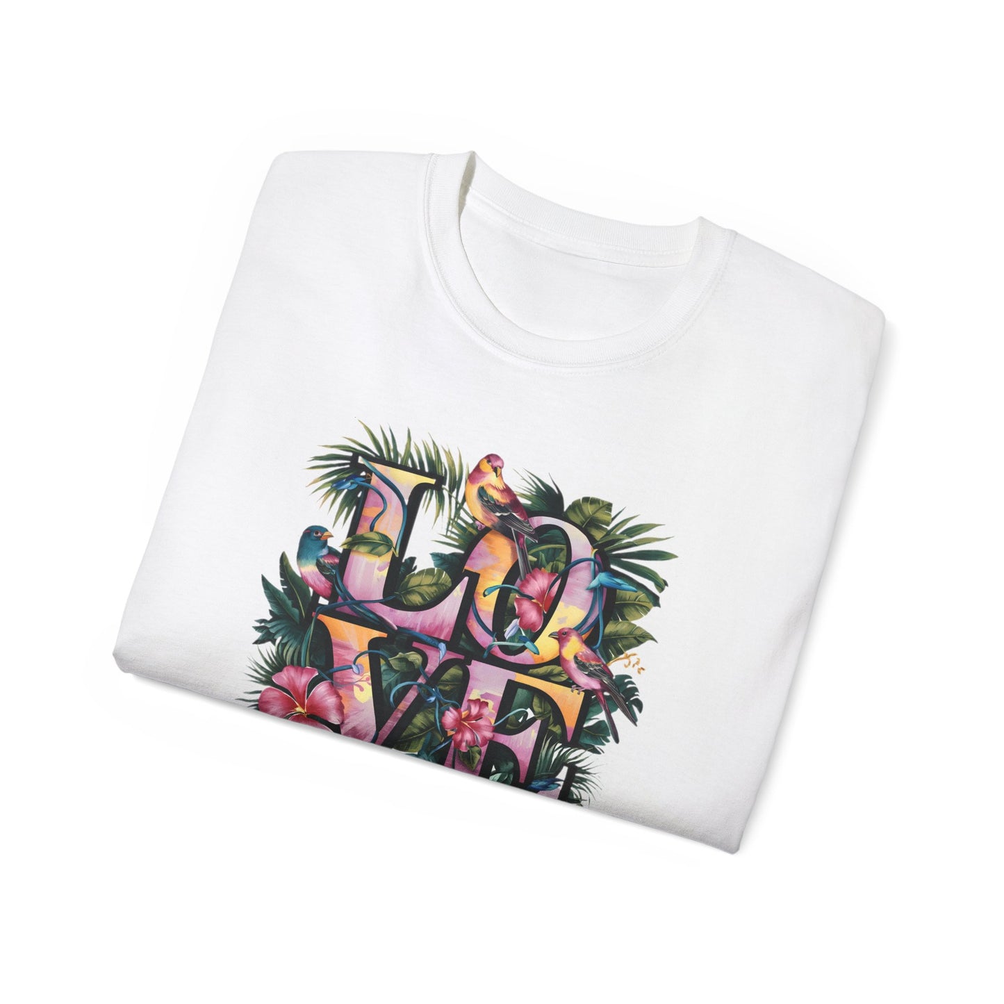 LOVE Organic Color Splash Tee