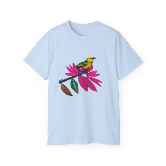 Bird on Floral Flow