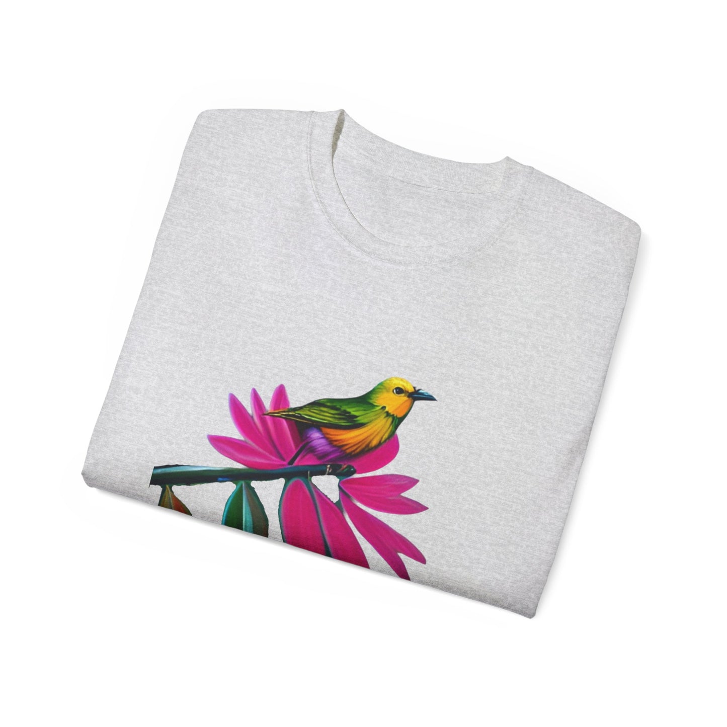 Bird on Floral Flow