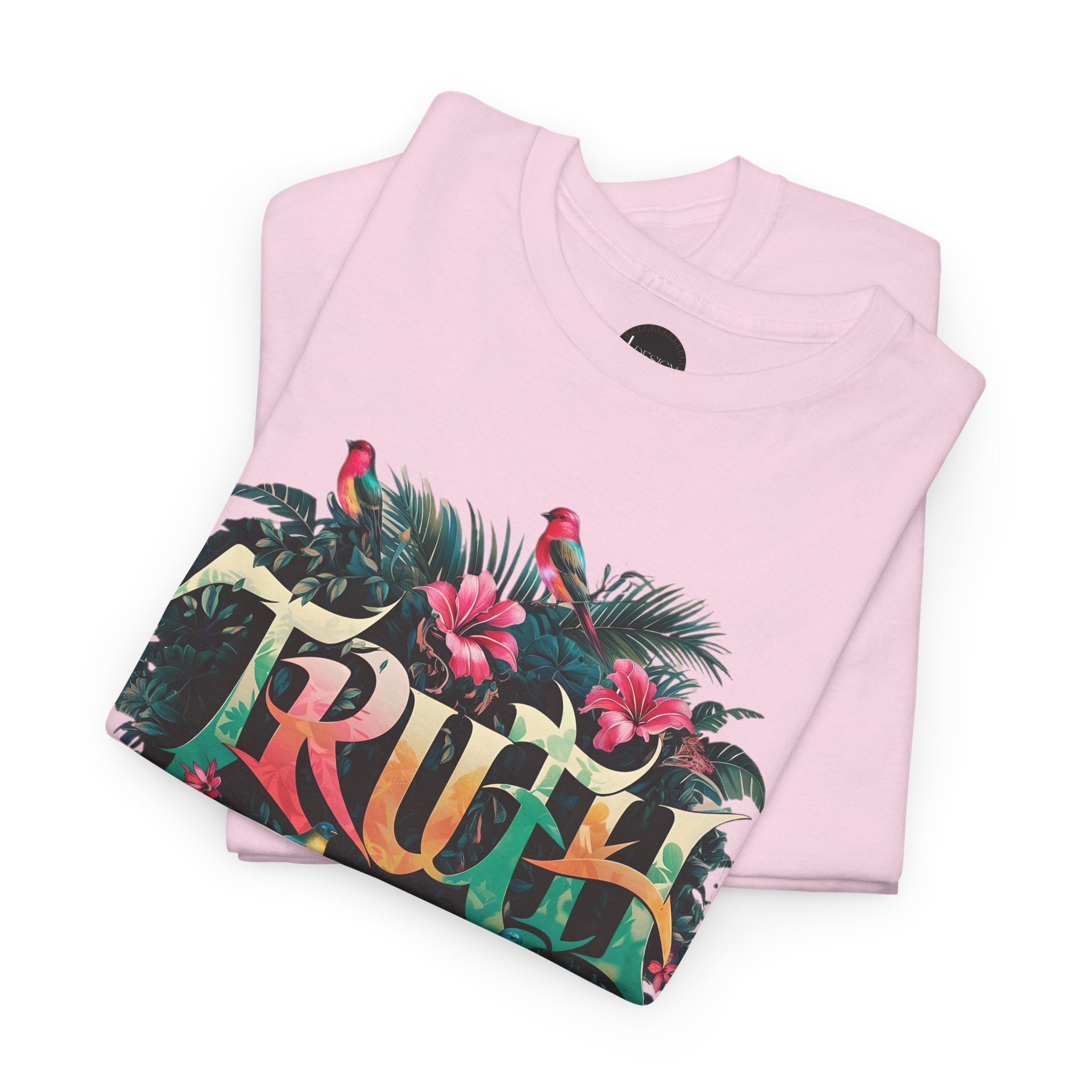 Camiseta con salpicaduras de color orgánico TRUTH